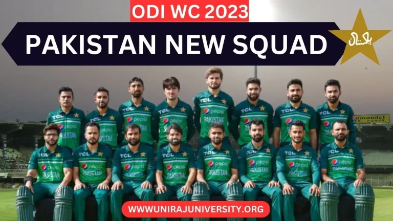 PCB announces 15-member squad for World Cup 2023