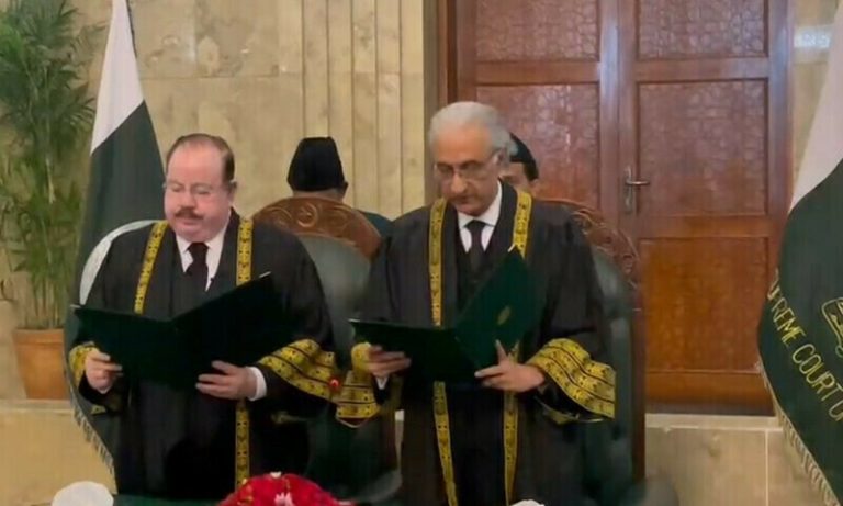 Justice Sardar Tariq Takes Oath as Acting Chief Justice