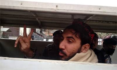 Physical Remand to Manzoor Pashteen