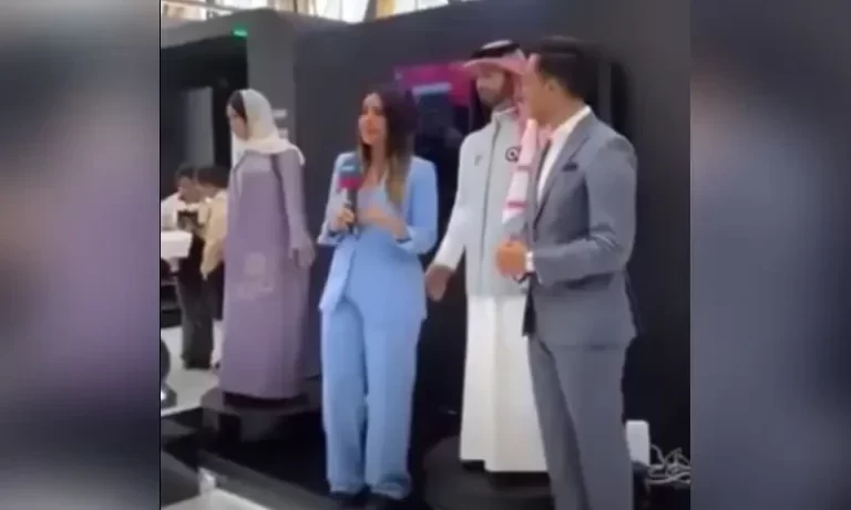Saudi First Male Robot Accused of Harassing Female Reporter