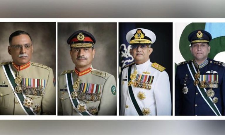Armed Forces on Pakistan Day