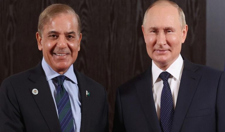 PM Shehbaz Felicitates Russian President Putin on Re-election