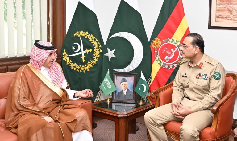 Saudi Assistant Minister of Defence Meets COAS