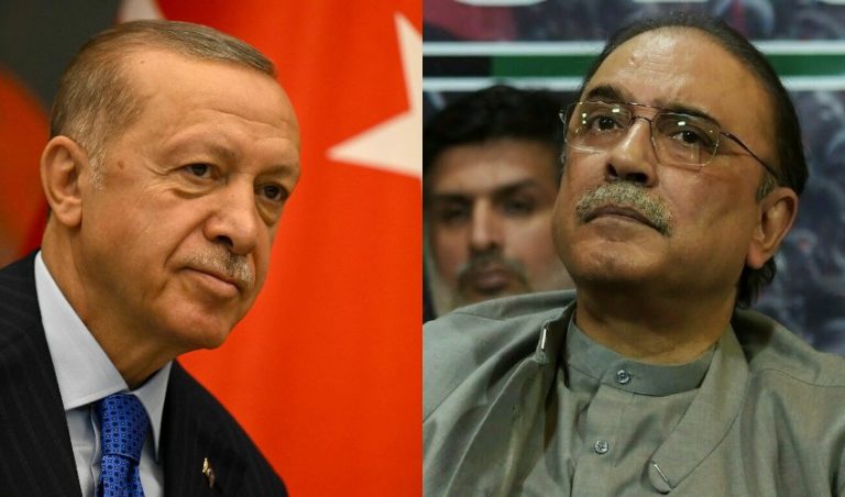 President Zardari Invites Turkish President Erdoğan for State Visit to Pakistan