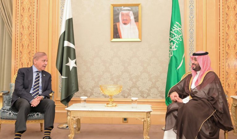 PM Shehbaz, Saudi Crown Prince Discuss Bilateral Cooperation