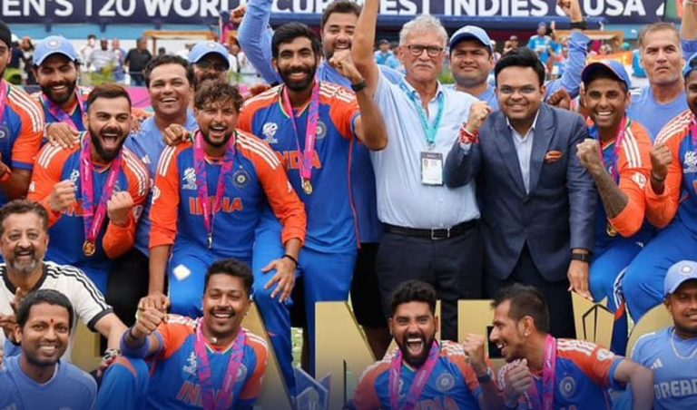 BCCI Announces 125 Crore Rupee Prize for T20 World Cup Wining Team