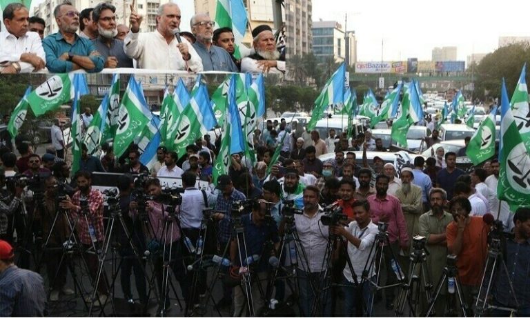 Jamat-e-Islami Protests