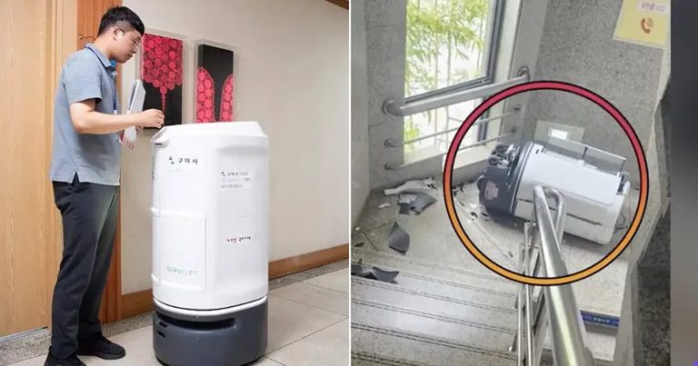 Robot Falls Down Stairs in South Korea, Sparks Investigation