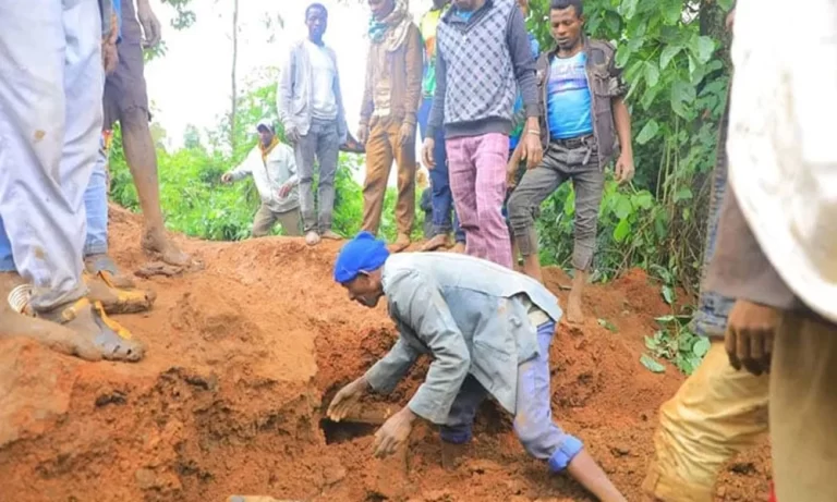 Landslide in Southern Ethiopia