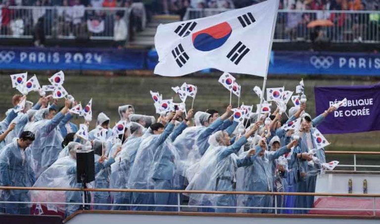 South Korea Protests over Being Introduced as North Korea at Olympics Opening Ceremony