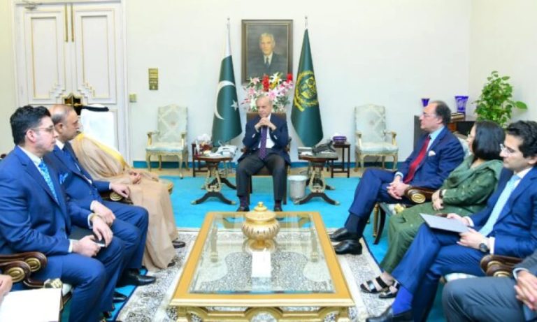 PM Shehbaz Discusses Digital Connectivity with Arab Monetary Fund Chair