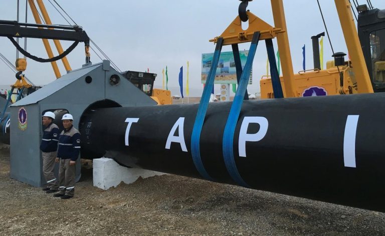 Work on TAPI Gas pipeline Project