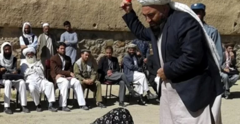 Afghan Taliban Publicly Flog Nine People for Various Offenses in Khost