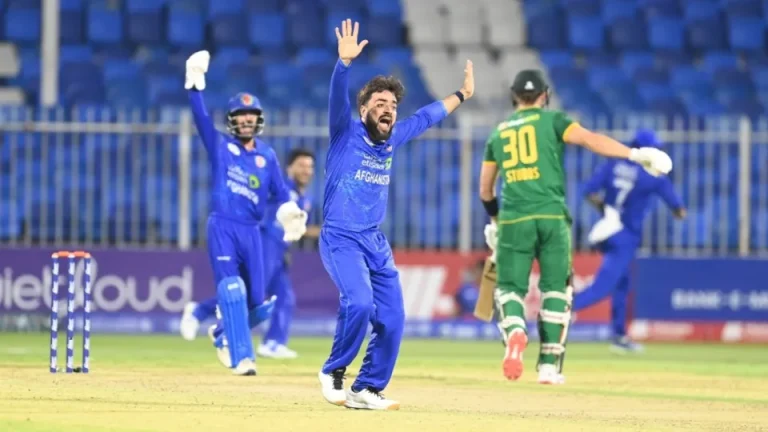 2nd ODI: Afghanistan Beat South Africa by 177 Runs