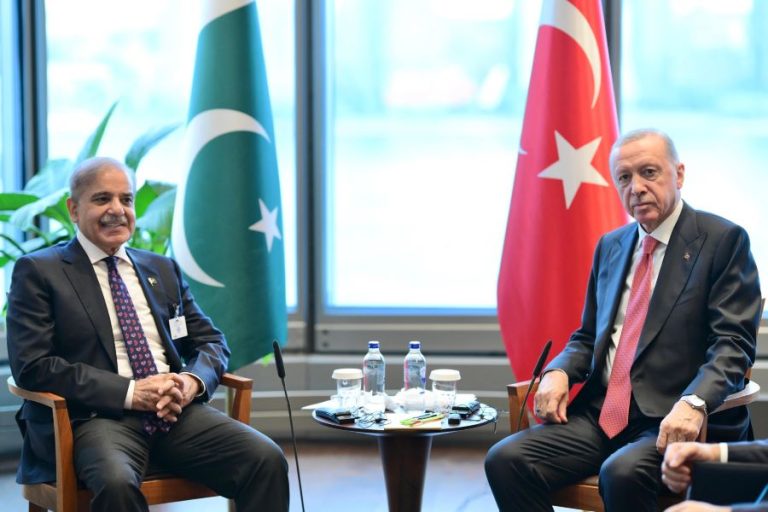 Shehbaz Sharif Meets Turkish President on UNGA sidelines