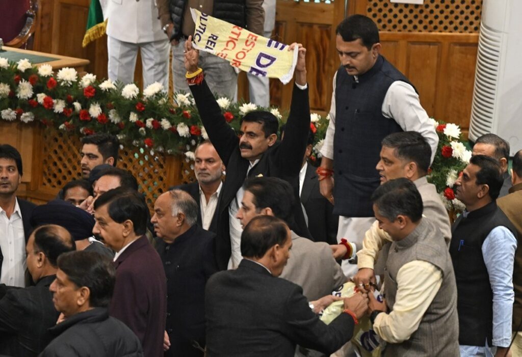 BJP and Opposition Clash Over Jammu and Kashmir Special Status in Assembly