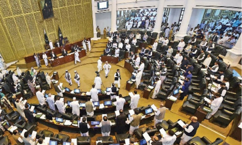 Special Session of Khyber Pakhtunkhwa Assembly on Law and Order