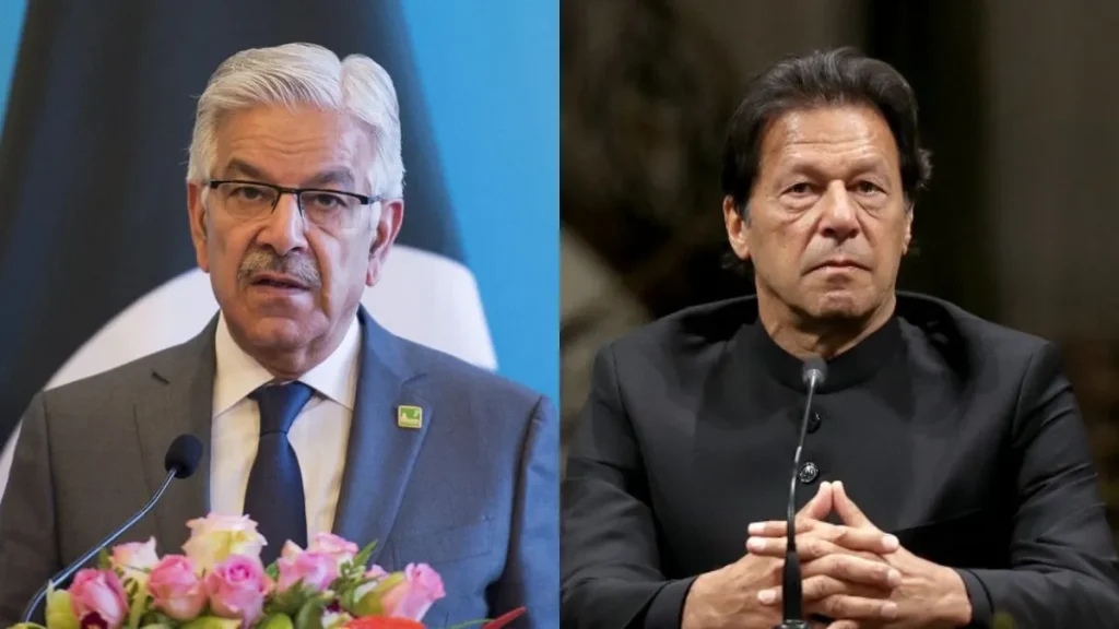 Khawaja Asif Slams Imran Khan