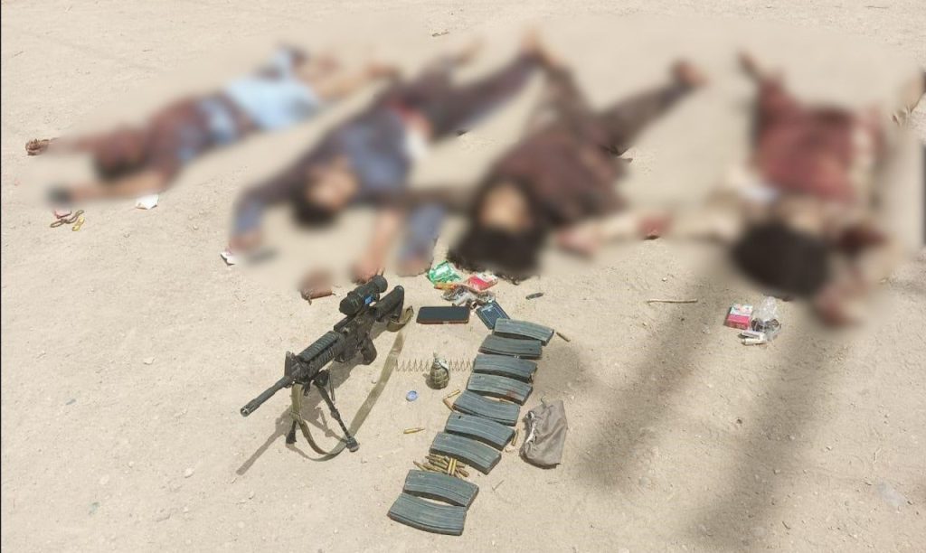 security forces neutralized nine Indian Sponsored Khwarij
