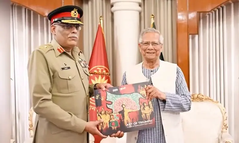 Pakistan and Bangladesh Revive Defence Ties as CJCSC Gen Sahir Shamshad Meets Chief Adviser Muhammad Yunus Pakistan and Bangladesh Revive Defence Ties as CJCSC Gen Sahir Shamshad Meets Chief Adviser Muhammad Yunus