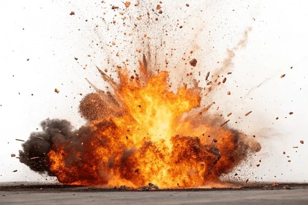 Hyderabad Latifabad Fireworks Factory Blast Leaves Three Dead Hyderabad Latifabad Fireworks Factory Blast Leaves Three Dead