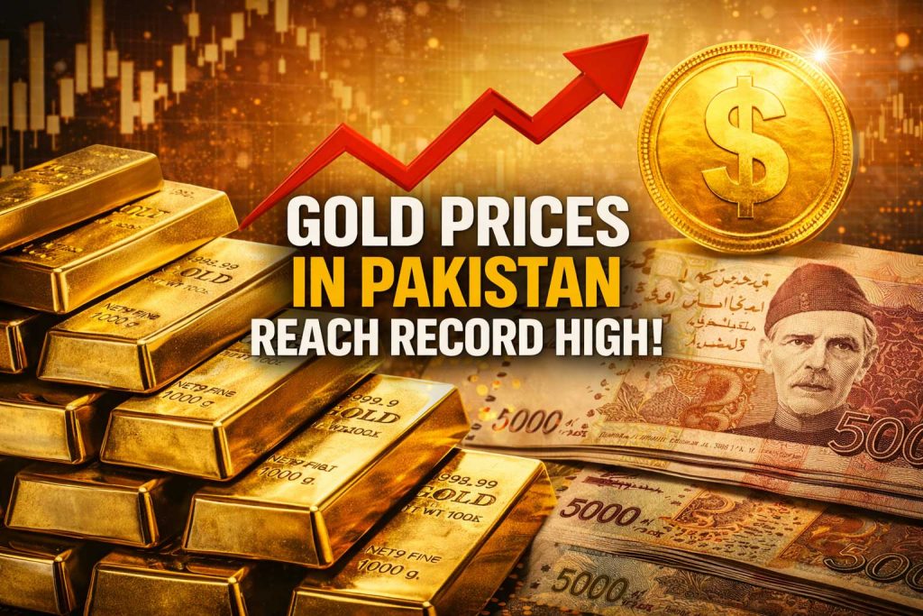 Gold Prices Hit Historic Highs in Pakistan Amid Global Uncertainty