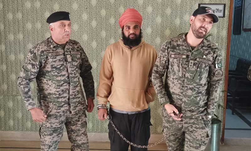 Indian national arrested in Kasur border crossing near Pakistan India border Indian national arrested in Kasur border crossing near Pakistan India border