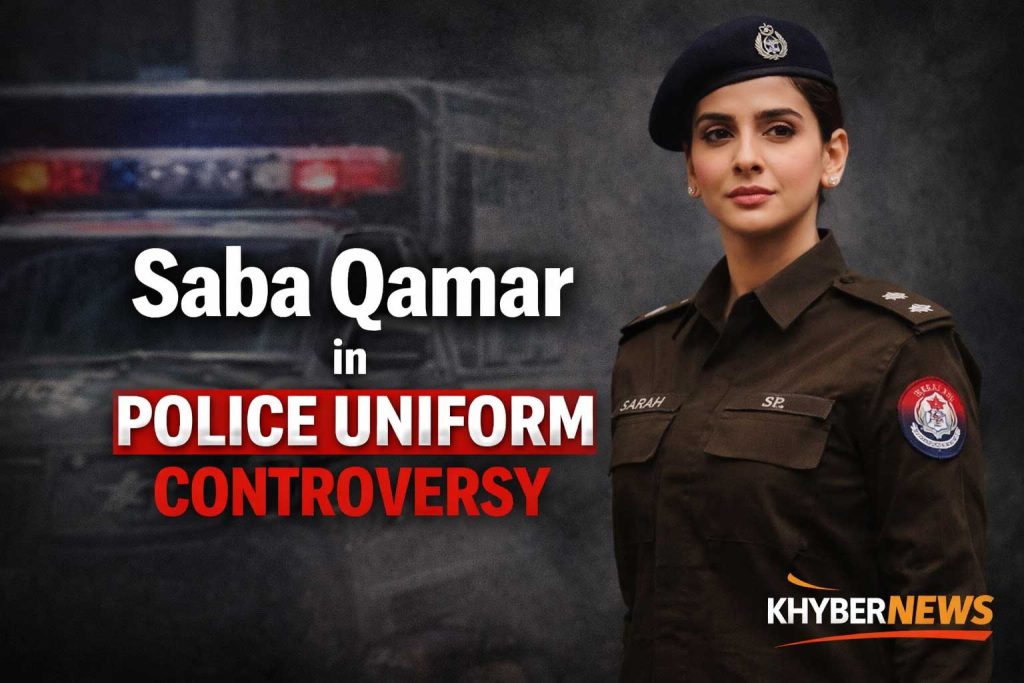 Saba Qamar police uniform case