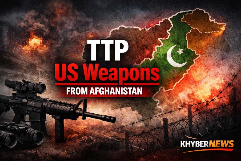TTP using US weapons in Pakistan