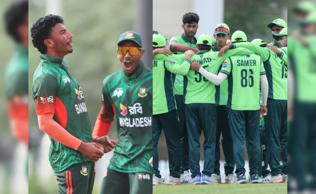 Under-19 Asia Cup semi-final Pakistan vs Bangladesh turns one-sided