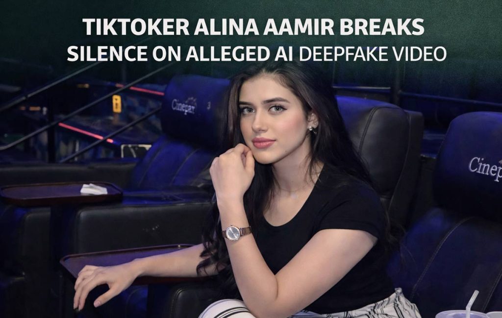 Pakistani TikToker Alina Aamir breaks silence on alleged AI deepfake video Alina Aamir Denies Viral Video, Calls It AI Deepfake