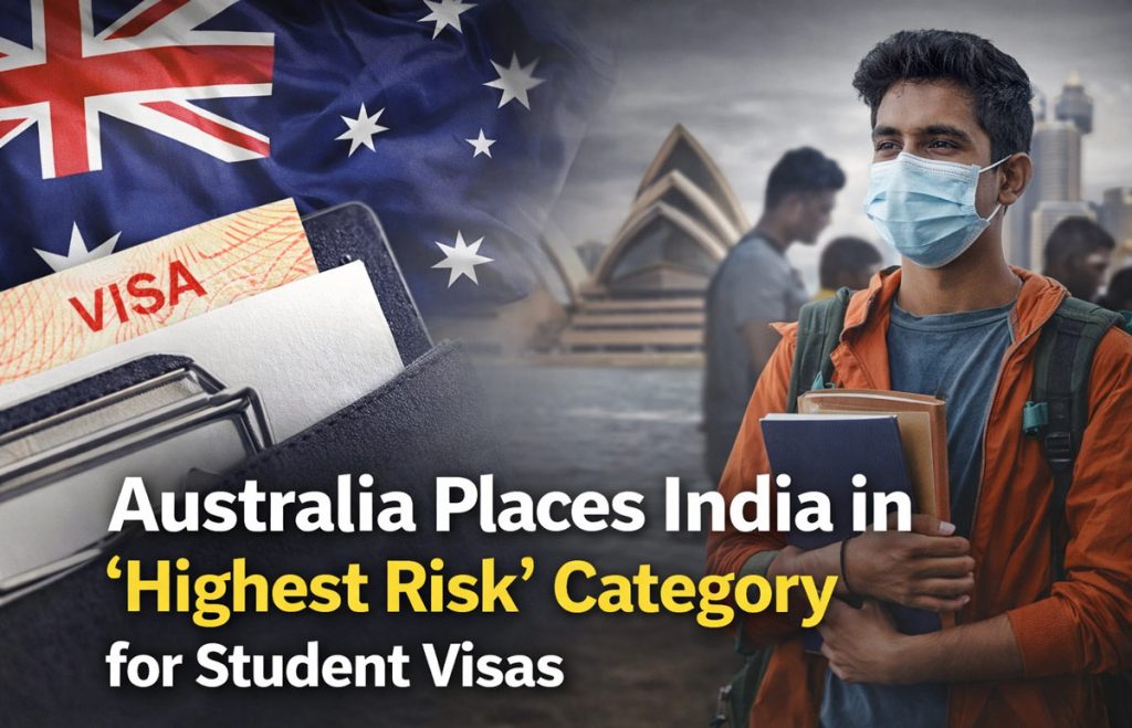 Australia Places India in ‘Highest Risk’ Category for Student Visas