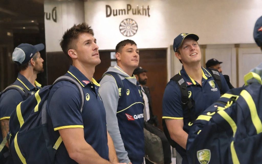 Australia Arrives in Pakistan for T20I Series Against Green Shirts Australia Squad Arrives in Pakistan for T20 Series