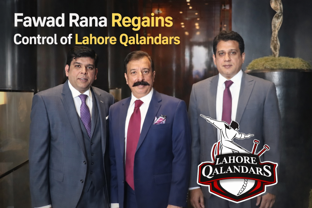 Fawad Rana Regains Control of Lahore Qalandars
