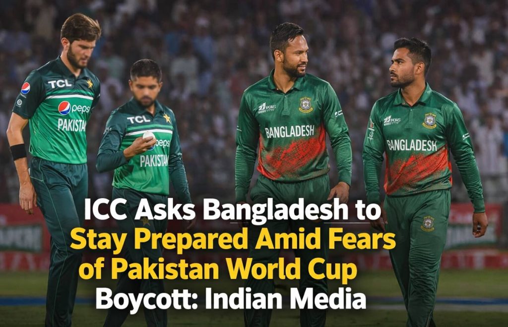 ICC Asks Bangladesh to Stay Prepared Amid Fears of Pakistan World Cup Boycott