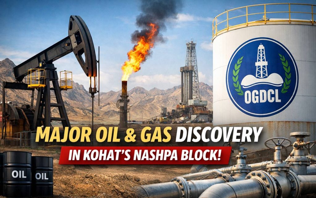 Kohat Sees Major Oil and Gas Discovery in Nashpa Block