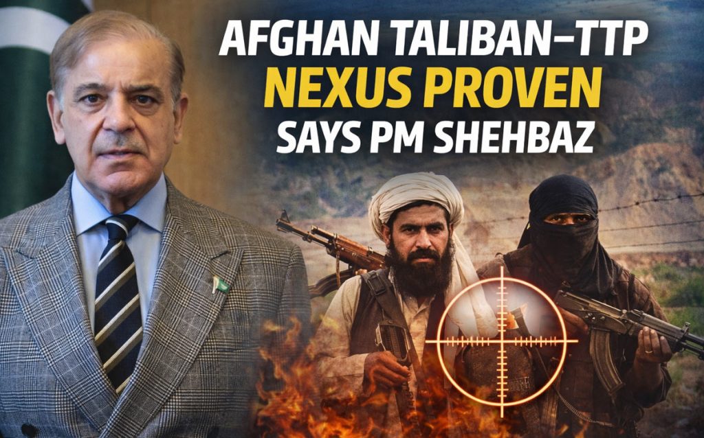 PM Shehbaz Says Afghan Taliban–TTP Nexus Proven