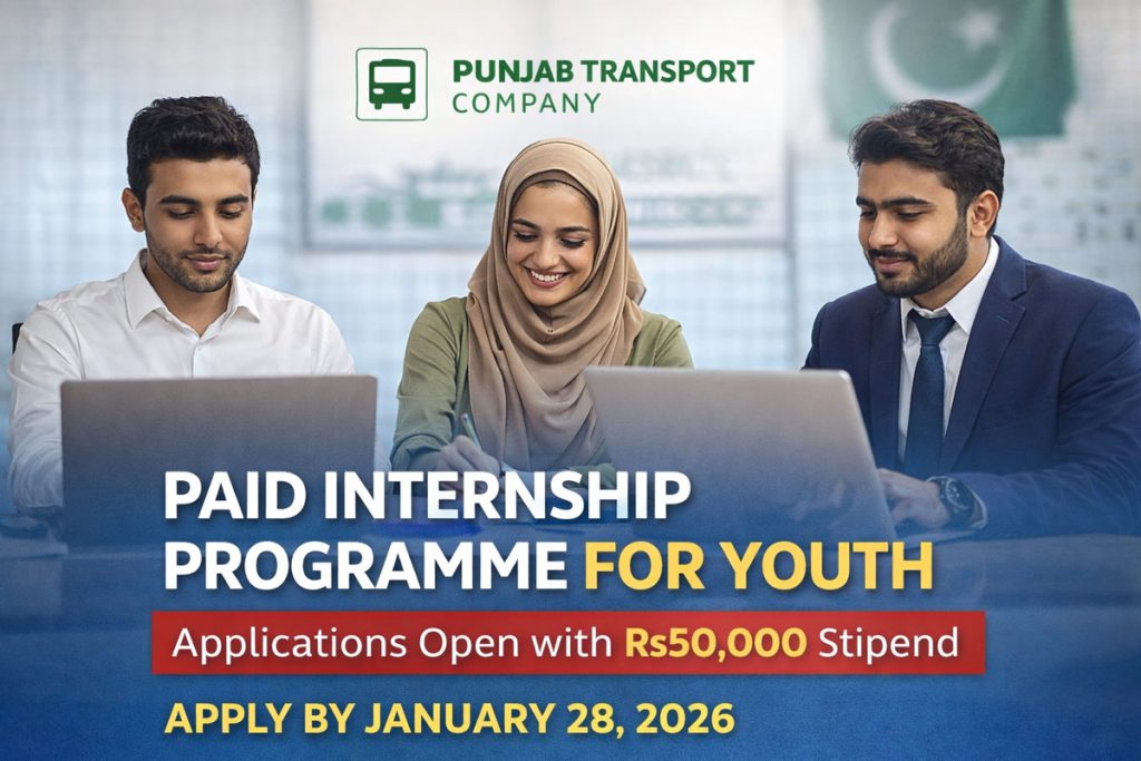 Punjab Transport Company Announces Paid Internship Programme