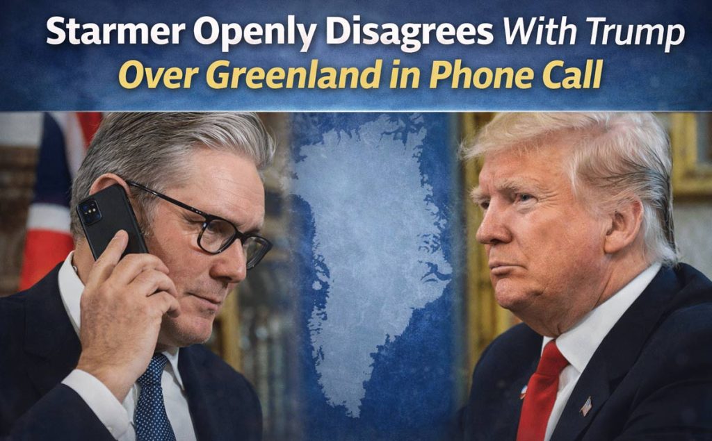 Starmer Openly Disagrees With Trump Over Greenland in Phone Call