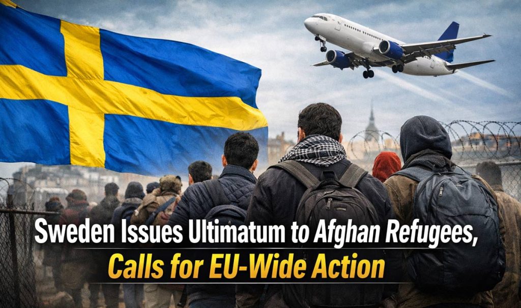Sweden Issues Ultimatum to Afghan Refugees, Seeks Tough EU Action Sweden Issues Ultimatum to Afghan Refugees, Calls for EU-Wide Action