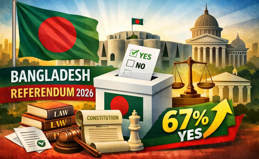 Bangladesh Referendum 2026: 67% of Voters Support Gen Z-Led Constitutional Reforms Bangladesh Referendum 2026: 67% Back Gen Z Reforms