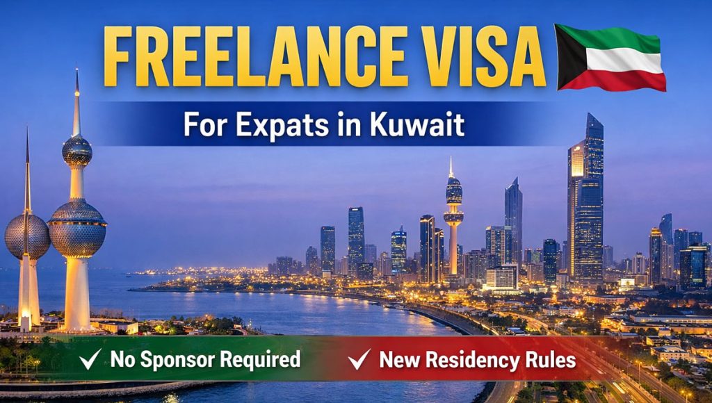 Kuwait Plans Freelance Visa Without Sponsor for Expats