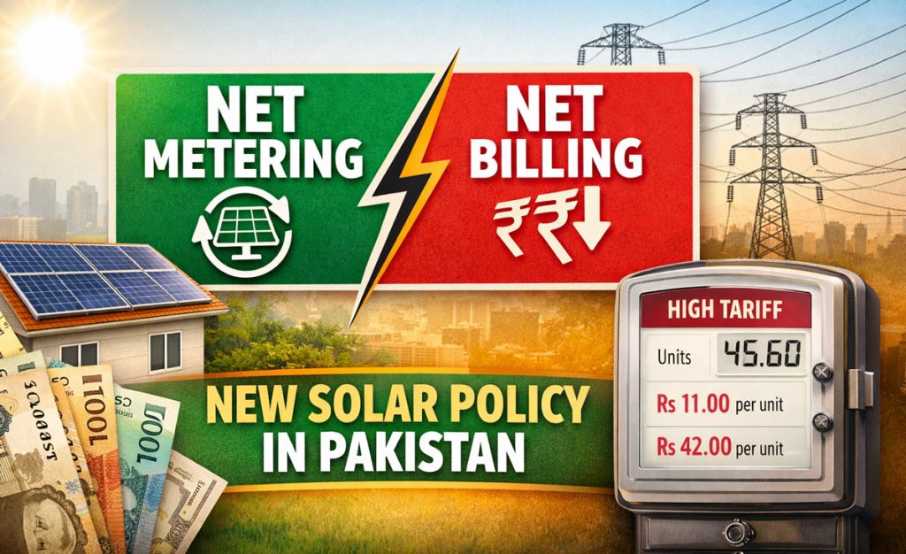 Net Billing vs Net Metering in Pakistan: How New Solar Rules Affect Consumers