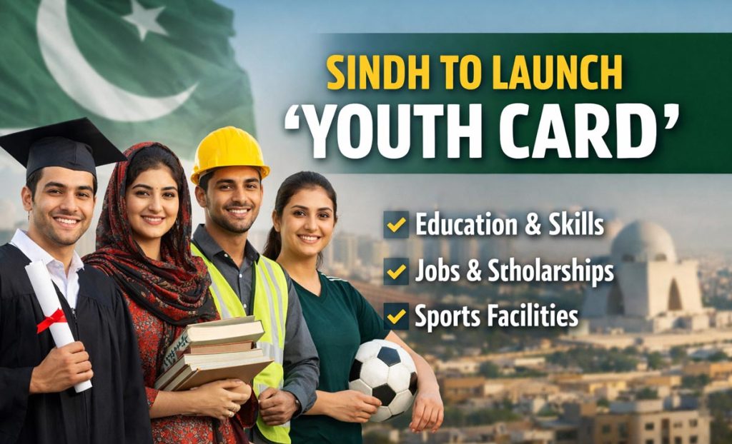 Sindh govt to launch Youth Card for education, jobs and sports