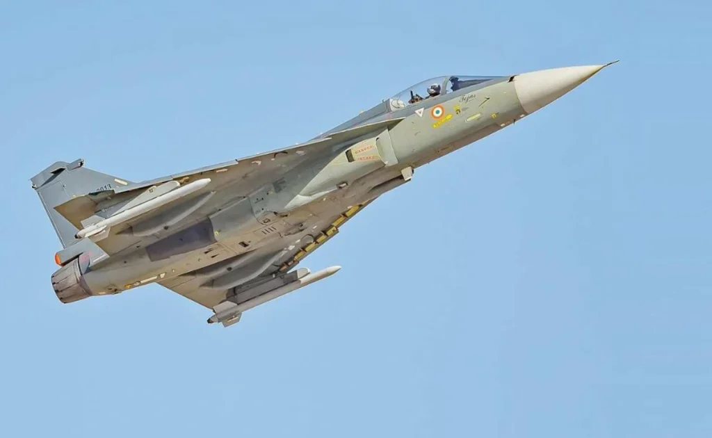 Tejas fighter jet crashed