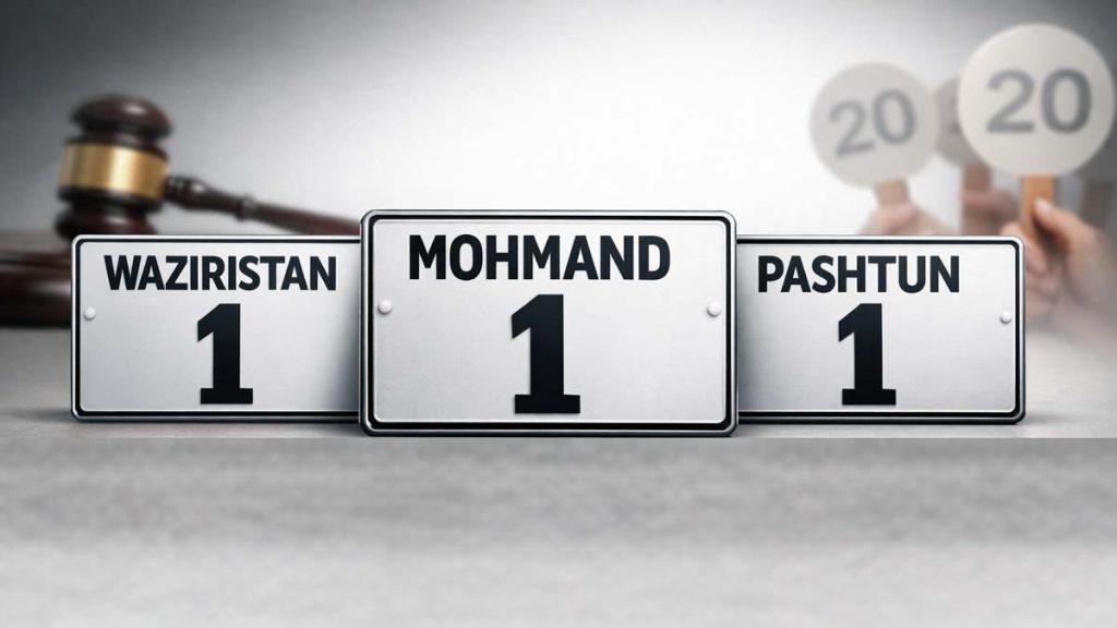 Waziristan 1 Plate Sells for Rs40.6m in Historic Auction