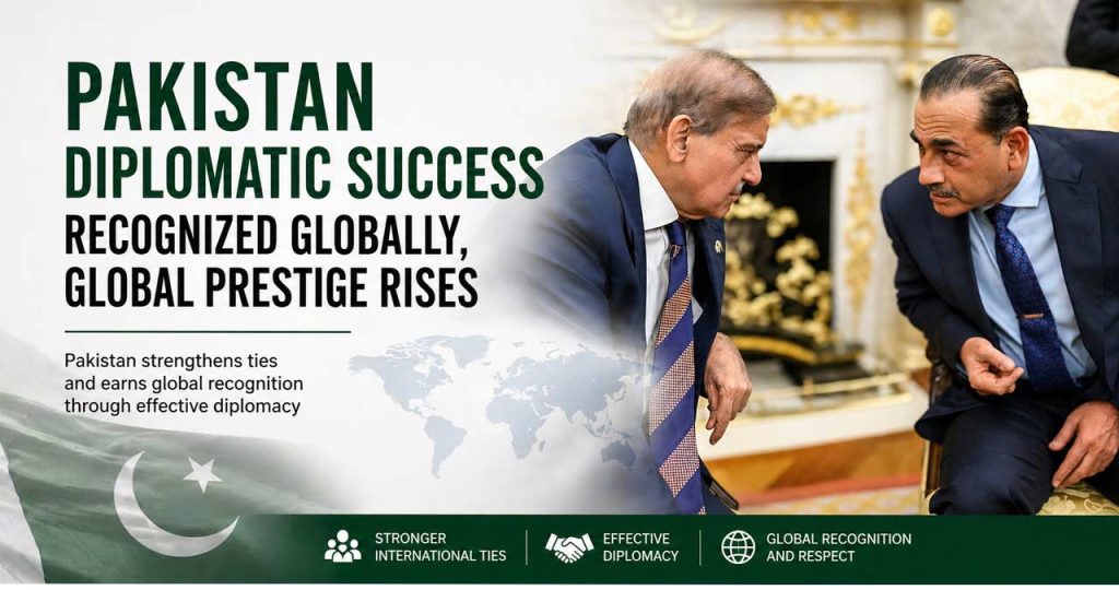 Pakistan Diplomatic Success Recognized Globally, Global Prestige Rises