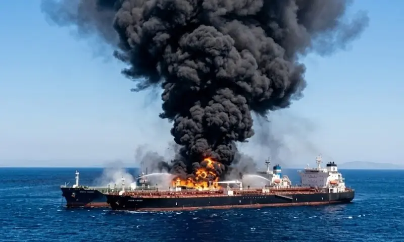 Indian ship attacked near Omani coast sparks diplomatic row between India and US Indian ship attacked near Omani coast