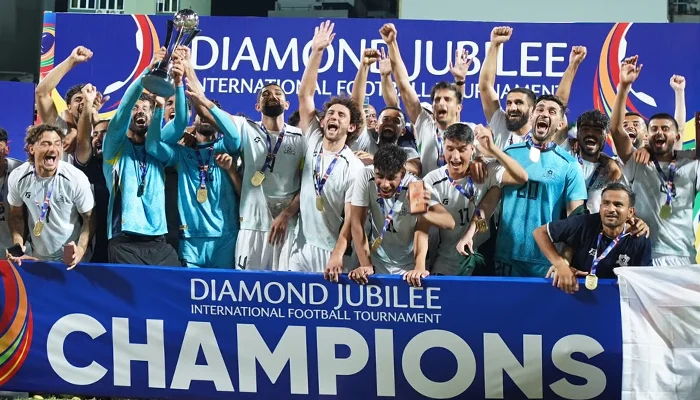 Pakistan achieve National football team historic win with 2-0 victory over Afghanistan to lift international title National football team historic win