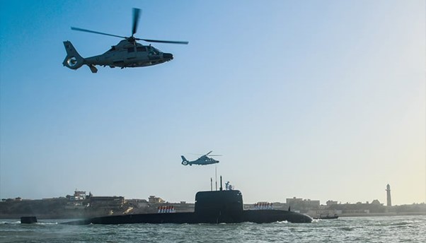 Pakistan Navy’s First Hangor-Class Submarine Arrives in Karachi with Traditional Naval Welcome Pakistan Navy's first Hangor-class submarine
